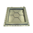 Tampa Casa Máquina Piscina Lisa Articulada Grelha 80x80cm B1