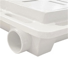 Tampa Casa Máquina Piscina Rebaixada Art Grelha 80x80cm B2