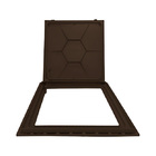 Tampa Casa Máquina Piscina Rebaixada Art Invisível 90x90cm M