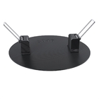 Tampa Cega Espelho Redondo Placa De Embutir Para Recorte De L