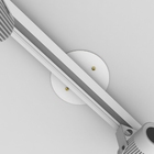 Tampa Cega Redonda Espelho Placa Para Trilho De Iluminação -