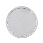 Tampa Cega Redonda Grande com Caixilho Inox 304 Cromada Equation