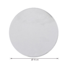 Tampa Cega Redonda Grande Inox 304 Cromada Equation