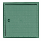 Tampa com Aro Verde 30x30cm Odem