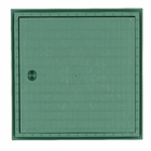 Tampa com Aro Verde 40x40cm Odem