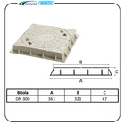 Tampa Com Porta Tampa Para Caixa De Gordura, Inspeção E Passa