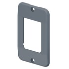 Tampa Condulete 1 Tomada 2 Interruptores 4x2 PVC Cinza Tigre