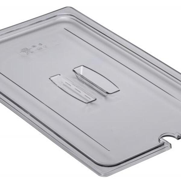 GN 1/1 pan in polycarbonate with grid