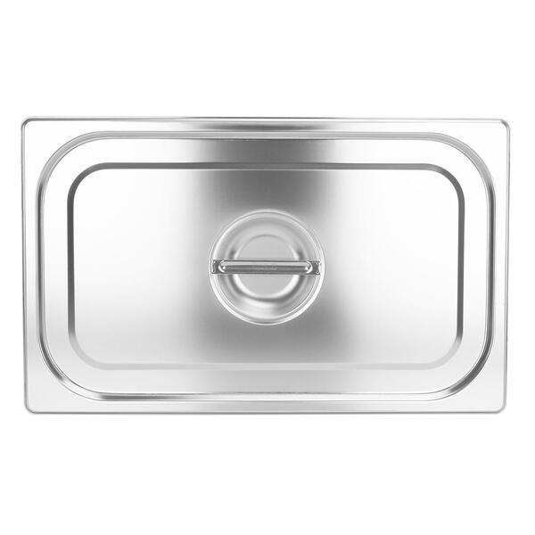 Tampa Cuba Gn Aço Inox 1/1 Sem Recorte Gourmet Mix