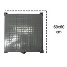 Tampa De Alumínio Cisterna Esgoto Caixa Passagem Gordura Alça