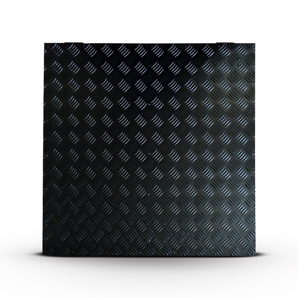 Tampa De Alumínio Para Casa De Maquina 120 X 120 - Sobrepor