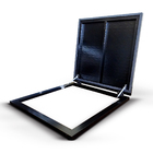 Tampa De Alumínio Para Casa De Maquina 120 X 120 - Sobrepor