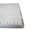 Tampa De Alumínio Para Casa De Maquina 80 X 80 - Embutir Vent