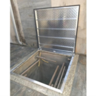 Tampa De Alumínio Para Casa De Maquina 80 X 80 - Sobrepor  Ci