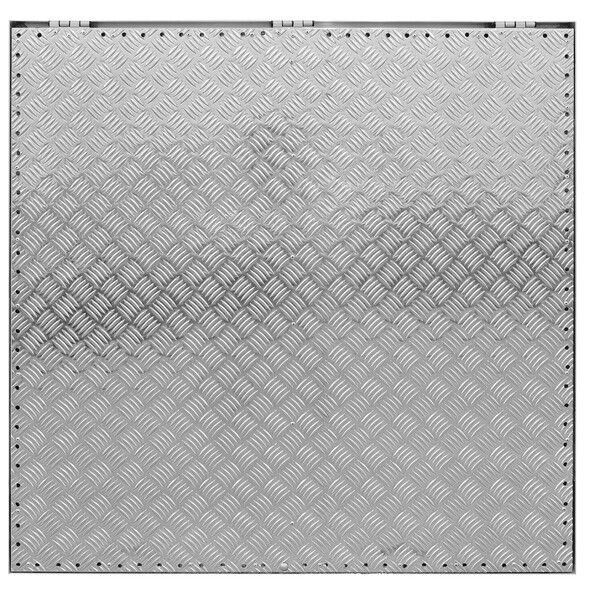 Tampa De Alumínio Para Casa De Maquina 90 X 90 - Embutir Vent