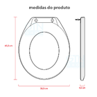 Tampa De Assento Vaso Sanitário Comfort Envolvente Metasul Br