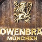 Tampa De Barril Decorativa Grande Löwenbräu Cerveja