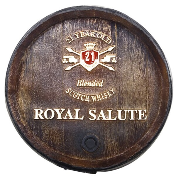 Tampa De Barril Decorativa Pequena Royal Salute