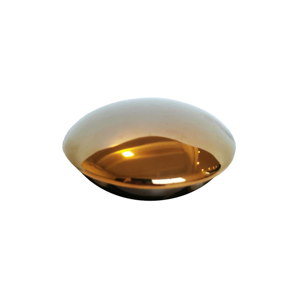 Tampa De Cerâmica Dourada Brilhante Para Válvula Click