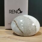 Tampa De Cerâmica Marmorizada Grey Para Válvula Click