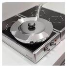 Tampa De Panela Frigideira Em Inox Universal Tamanho Ajustave