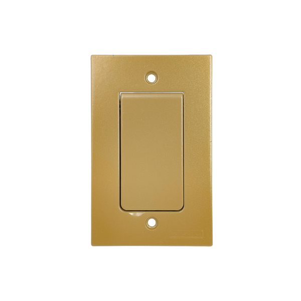 Tampa de Piso 4x2 Passagem Telefone Dourado Tramontina