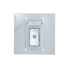 Tampa de Piso 4x4 Passagem Telefone Cinza Tramontina