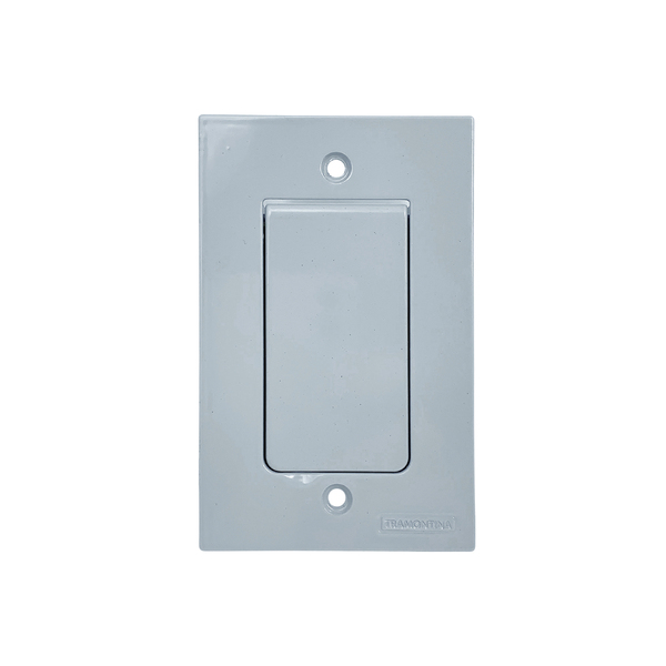 Tampa de Piso Modular 4x2 1 Posto Cinza Tramontina