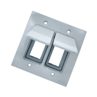 Tampa de Piso Modular 4x4 2 Postos Cinza Tramontina