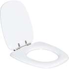 Tampa De Privada Almofadada Primula Plus Branco Para Louça Fi