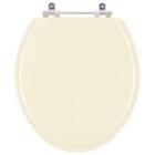 Tampa De Privada Em Mdf Liberty Marfim Para Louça Santamarina