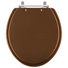 Tampa De Privada Em Mdf Liberty Ocre Para Vaso Santamarina