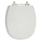 Tampa De Privada Em Mdf Loren One Cinza Claro Para Bacia Lore