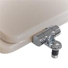 Tampa De Privada Poliéster Soft Close Sabatini Areia