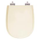 Tampa De Privada Poliéster Soft Close Sabatini Areia