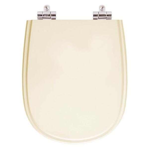 Tampa De Privada Poliéster Soft Close Sabatini Areia