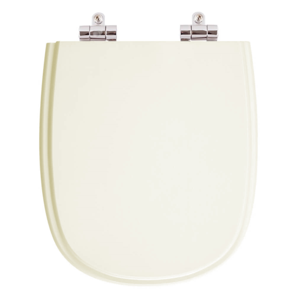 Tampa De Privada Poliéster Soft Close Sabatini Palha Para Lou