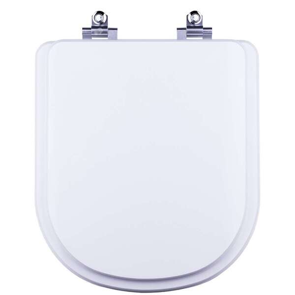 Tampa De Privada Soft Close Flox Branco Para Louça Fiori 6lpf