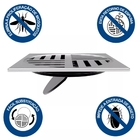 Tampa De Ralo E Grelha Inox 10cm Abre E Fecha Automaticamente