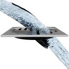 Tampa De Ralo E Grelha Inox 10cm Redonda Abre E Fecha Automat