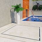 Tampa De Ralo Gda 90x90 Articulada Rebaixada Com Grelha Invis