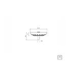 Tampa De Válvula Tramontina Luxo 1/2" Inox E Polipropileno