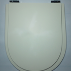 Tampa De Vaso  Sanitário Poliéster Calypso Para Incepa Biscuit