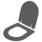 Tampa De Vaso Acrilico Calypso Ambar (cinza Escuro) Para Vaso