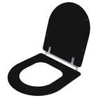 Tampa De Vaso Acrilico Calypso Preto Para Bacia Incepa 6lpf