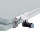 Tampa De Vaso Acrilico Calypso Verde Agua Para Vaso Incepa La