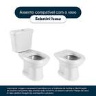 Tampa De Vaso Acrílico Decorada Sabatini Bege P/ Icasa 6lpf