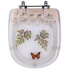 Tampa De Vaso Acrílico Etna Bege Claro Para Icasa 6lpf