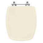 Tampa De Vaso Acrilico Stylus Bege Para Bacia Celite