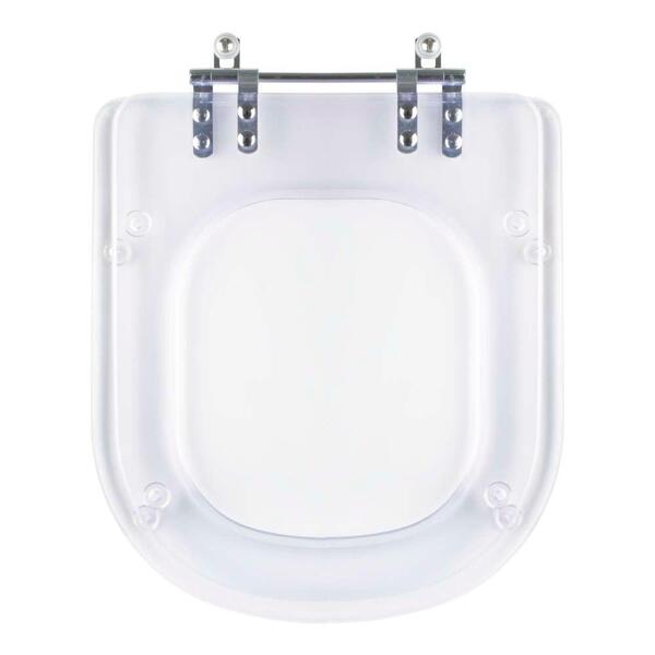 Tampa De Vaso Acrilico Transparente Life Para Bacia Celite 6l